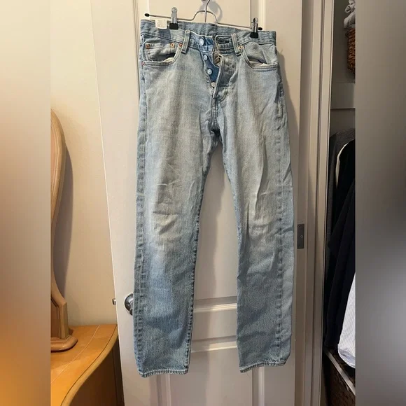 Levis Jeans 501s W29 L32 - Picture 8 of 11
